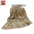 Cobertor de Treliça de Camelo de Lã / Tecido de Caxemira / Iaque Lã Têxtil / Lençol / Roupa de Cama